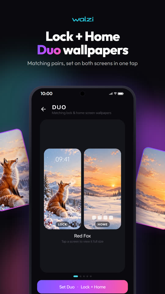 Walzi Duo lock and home